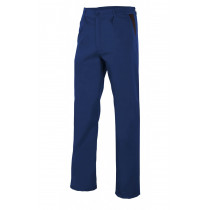 Pantalón azulina con pinzas Serie PT349