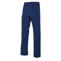 Pantaloni blu con pinzette in serie PT349