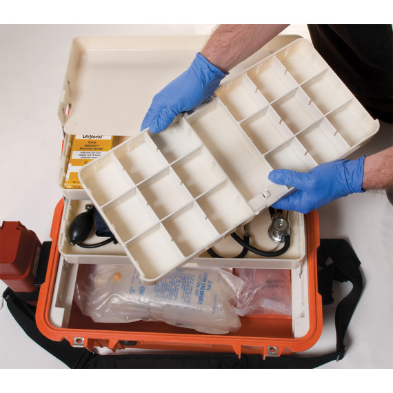 Maleta protectora para emergencia Peli 1460 EMS Naranja