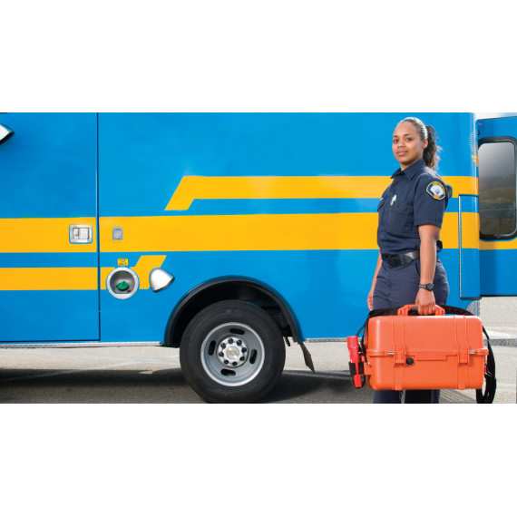 Emergency protective case Peli 1460 EMS Orange
