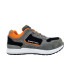 Zapato sport cordones S3S SR FO ESD suede gris/naranja SINIO SAFETOP