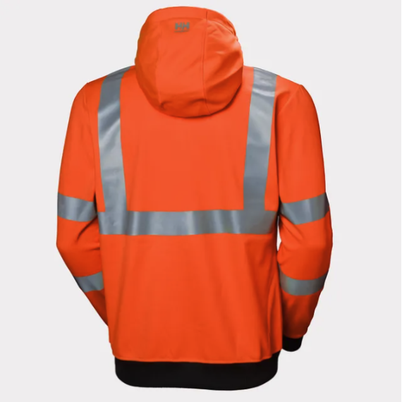 Sweatshirt com capuz e fecho éclair de alta visibilidade Addvis 79094 HELLY HANSEN