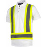 WORKTEAM HVTT10 High Visibility Harness with adaptable closures