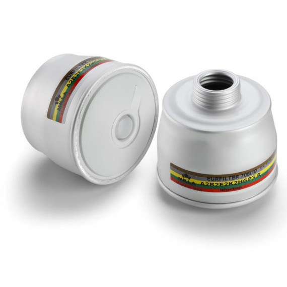 Filtro AXP3 de alumínio para máscaras classe 2 SAFETOP