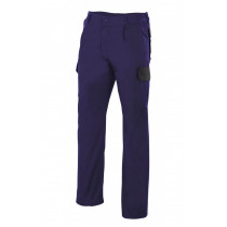 Pantalón azul marino multibolsillos Serie PT345