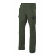 Pantalon vert Forest Multibolsillos série PT345