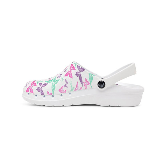 Professioneller Clog mit Löchern, bedruckt LIV EN 20347 ODEN PRINT CLOGS