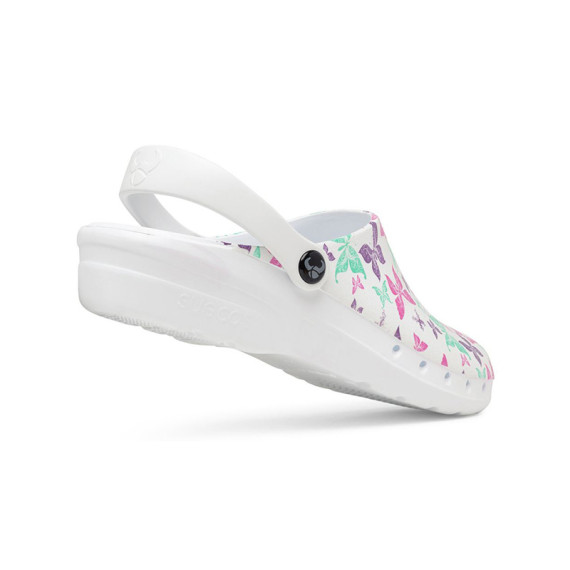 Professional clog with holes printed LIV EN 20347 ODEN PRINT CLOGS