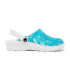 Professional printed medical clogs Blue non-slip SRC - ODEN