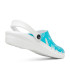 Professional printed medical clogs Blue non-slip SRC - ODEN