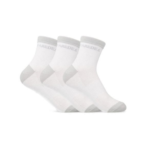 Calzino corto bianco unisex (3 paia) TX0010