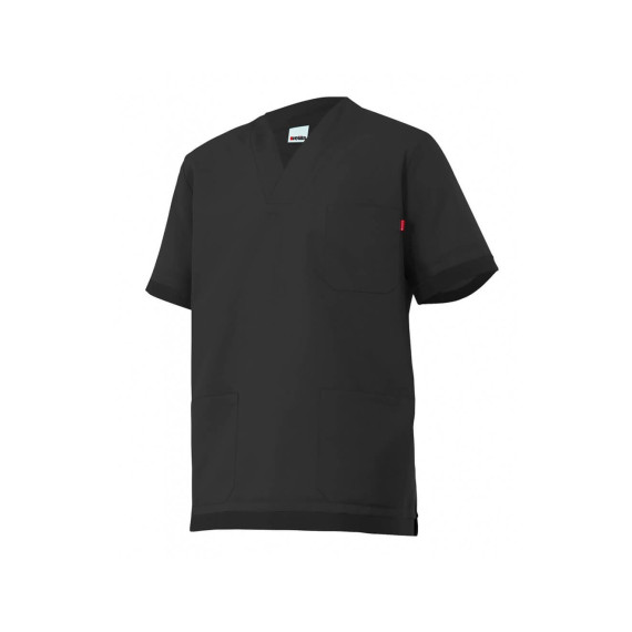 Camisola preta de pajama preto da série da luva preta