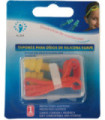 Tappi in silicone per orecchie (1 paio)