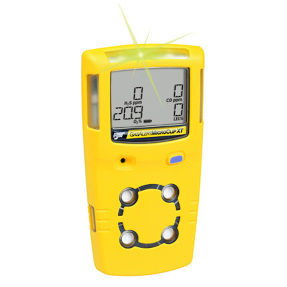 Gas Multigas Gas Denter Gas Alert MicroClipXL (H2S, CO, O2,% LEL GAS) (Ref. McXL-XWHM-Y-EU)