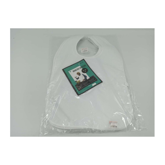 Bavoirs pour adultes en éponge avec velcro 40x60 cm ALBA