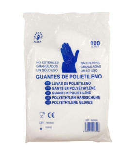 Guantes de polietileno de un solo uso ALBA