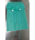 Camice verde monouso con polsino in maglia ALBA
