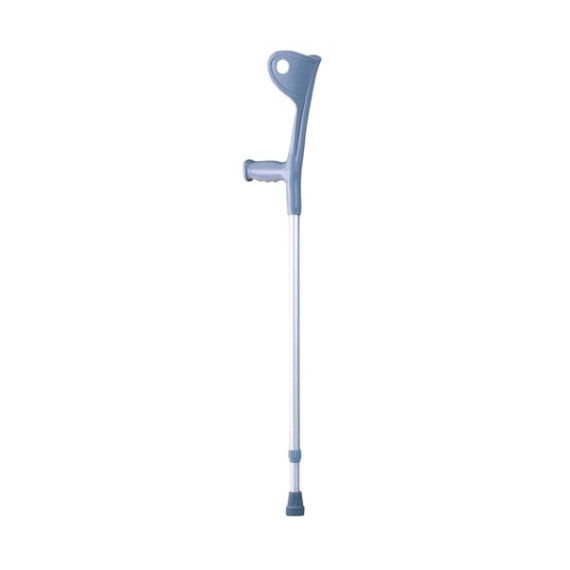 Aluminum crutch English
