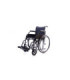 Silla de ruedas plegable de acero