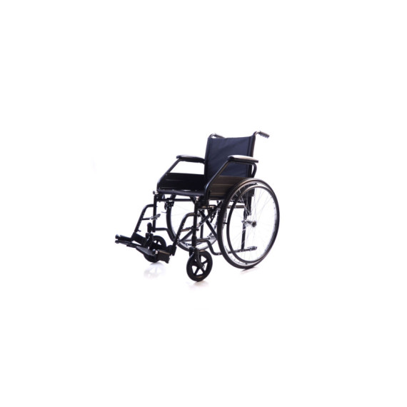Silla de ruedas plegable de acero