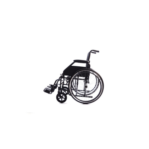 Fauteuil roulant pliant en acier