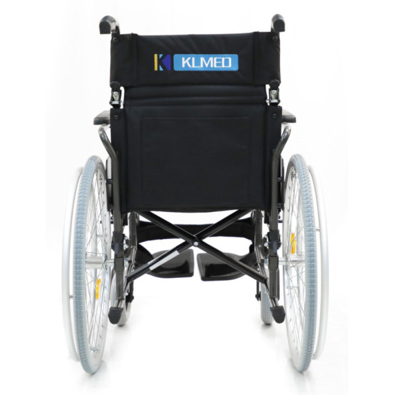 Premium aluminum folding wheelchair