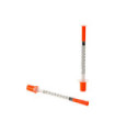 Spritzen von 3 Körpern Insulin 1 ml (Packung von 100 und Ass)