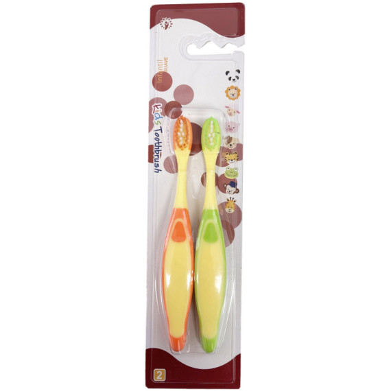 Cepillo de diente infantil 2x1