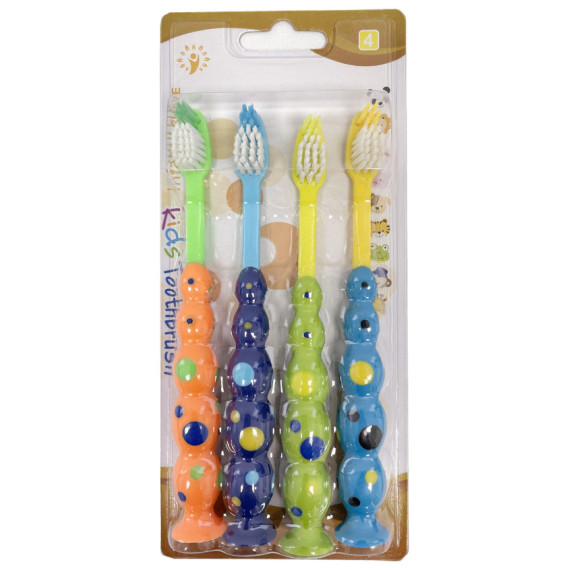 Cepillo de diente infantil 4x1