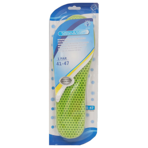 Modèle de silicone de silicone classique taille 41-47 (1 paire)