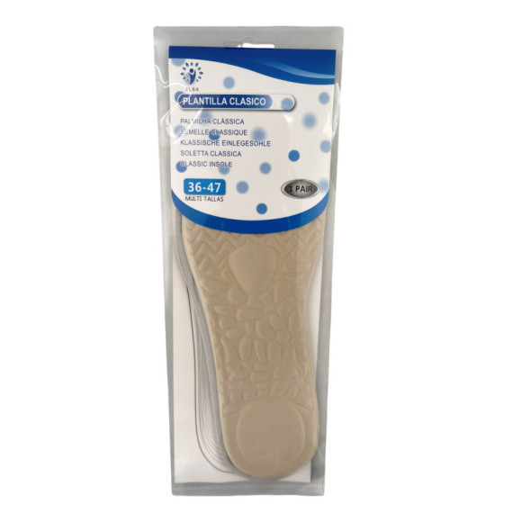 Modèle Massage Mousse Pierre de pierre Taille 36-47 (1 paire)