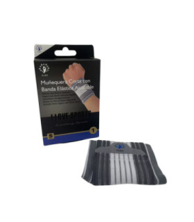 Kurzes Handgelenkband mit verstellbarem elastischem Band ALBA