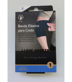 Elastic band for elbow