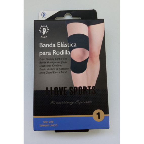 Banda elástica de soporte para rodilla ALBA