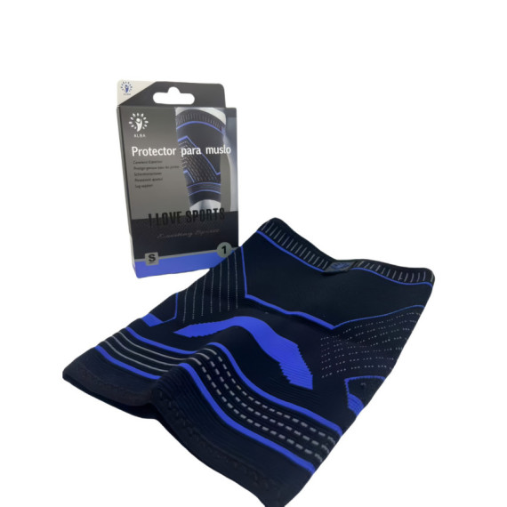 Protetor de quadríceps de alta retenção térmica e ajuste ALBA