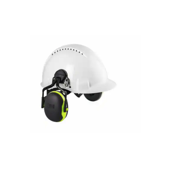 Ear protection with helmet attachment, high visibility P5E X4P5E 3M PELTOR
