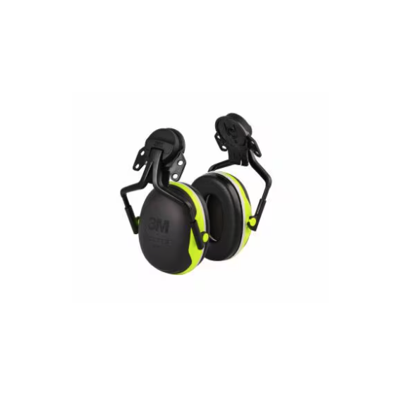 Ear protection with helmet attachment, high visibility P5E X4P5E 3M PELTOR