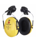 Orejeras Version Helm montiert gelb OPTIME I P3E 3M PELTOR