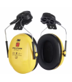 Oreillettes version casque couleur jaune OPTIME I P3E 3M PELTOR