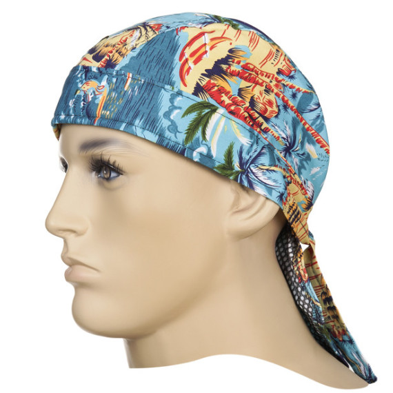 Head Protector Doo-Rag Happy Paradise Weldas