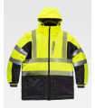 Parka acolchada e impermeable en tejido Oxford C3515 WORKTEAM