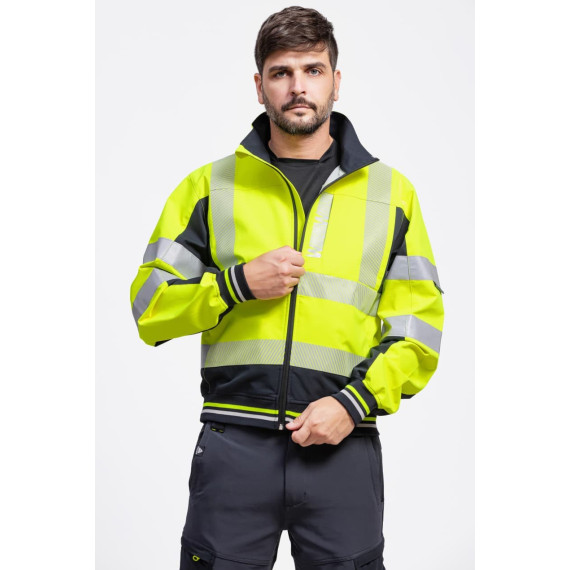 Jaqueta de Workshell Light com Interior Técnico C3595 WorkTeam