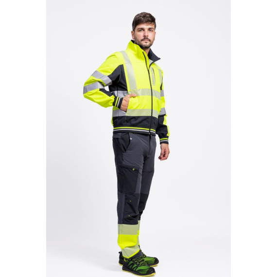 Jaqueta de Workshell Light com Interior Técnico C3595 WorkTeam