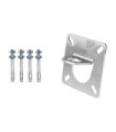 Anchor set Steel plate 3 Pax for concrete with Safetop screws