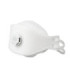 Masque cimbiforme pliant en 3 panneaux et valve FFP2 NR EMÉ SAFETOP série