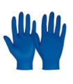 Guante desechable Pesado de nitrilo Azul 4.6 gr NITRILAST-Blue, Caja 100 unidades SAFETOP