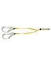 Doble cinta 1,82 m, con absorbedor y 2 mosquetones 80113J SAFETOP
