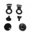 Set for articulated screw suspension, nut and Safetop ring