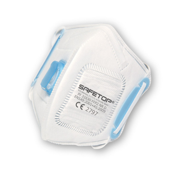 FFP2 Mask Valve and Membrane NR D Foldable Safetop