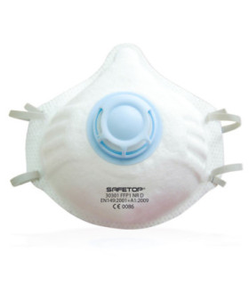 Masque préformé avec valve FFP1 NR D SAFETOP